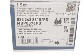 MEYLE 0252433815pd