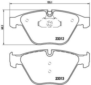 BREMBO p06054