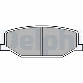 Комплект гальмівних колодок, дискове гальмо