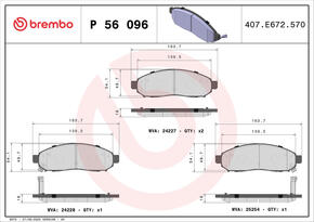 BREMBO p56096