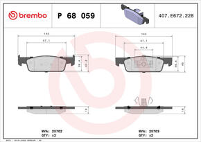 BREMBO p68059