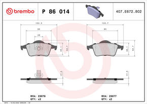 BREMBO p86014