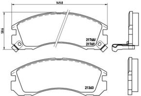 BREMBO p54017