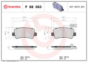 BREMBO p68063