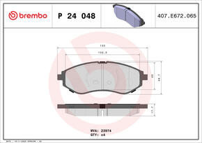BREMBO p24048