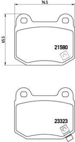 BREMBO p56048