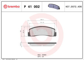 BREMBO p41002