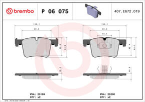 BREMBO p06075