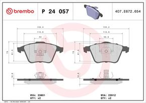 BREMBO p24057