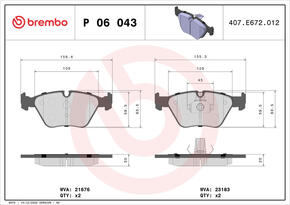 BREMBO p06043