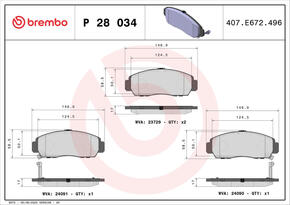 BREMBO p28034