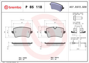 BREMBO p85118