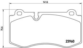 BREMBO p50074