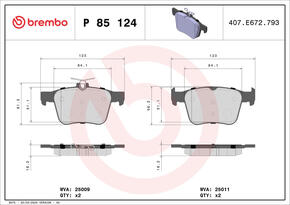 BREMBO p85124