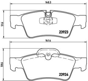 BREMBO p50064