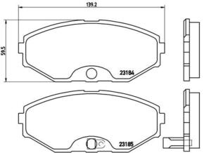 BREMBO p56045